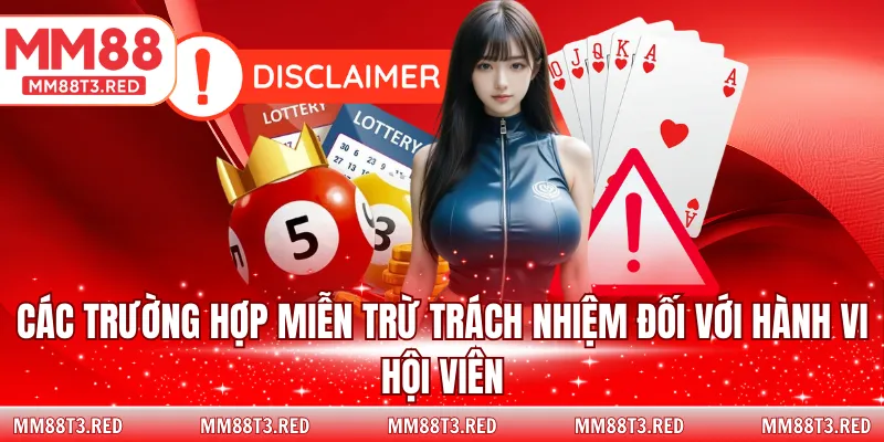 Các trường hợp miễn trừ trách nhiệm đối với hành vi hội viên