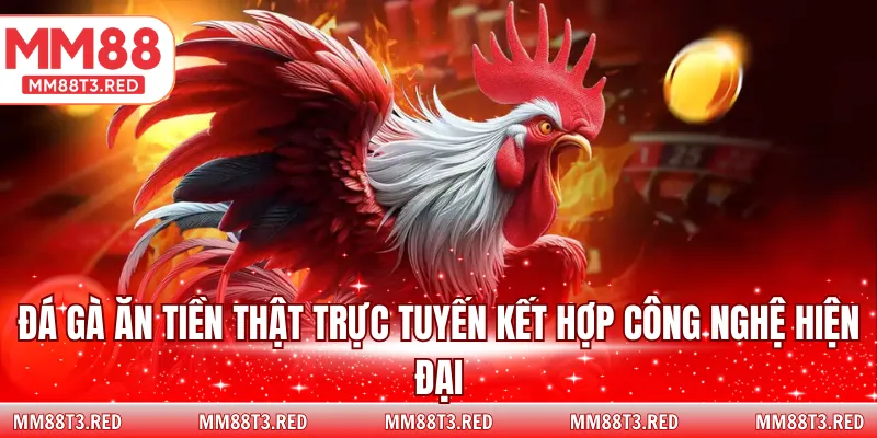 Đá gà ăn tiền thật trực tuyến kết hợp công nghệ hiện đại
