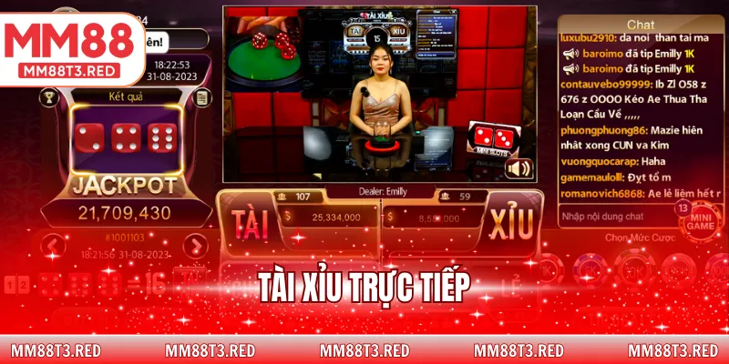 Tài xỉu trực tiếp